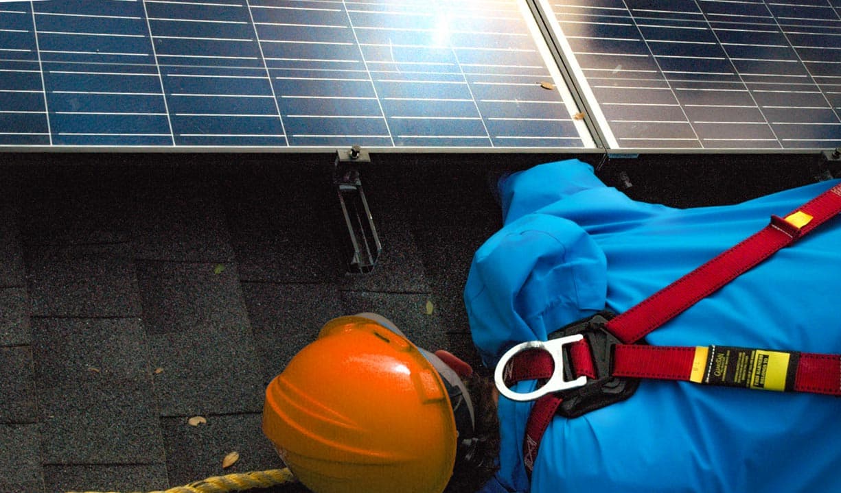 Fyra av fem solceller är felmonterade