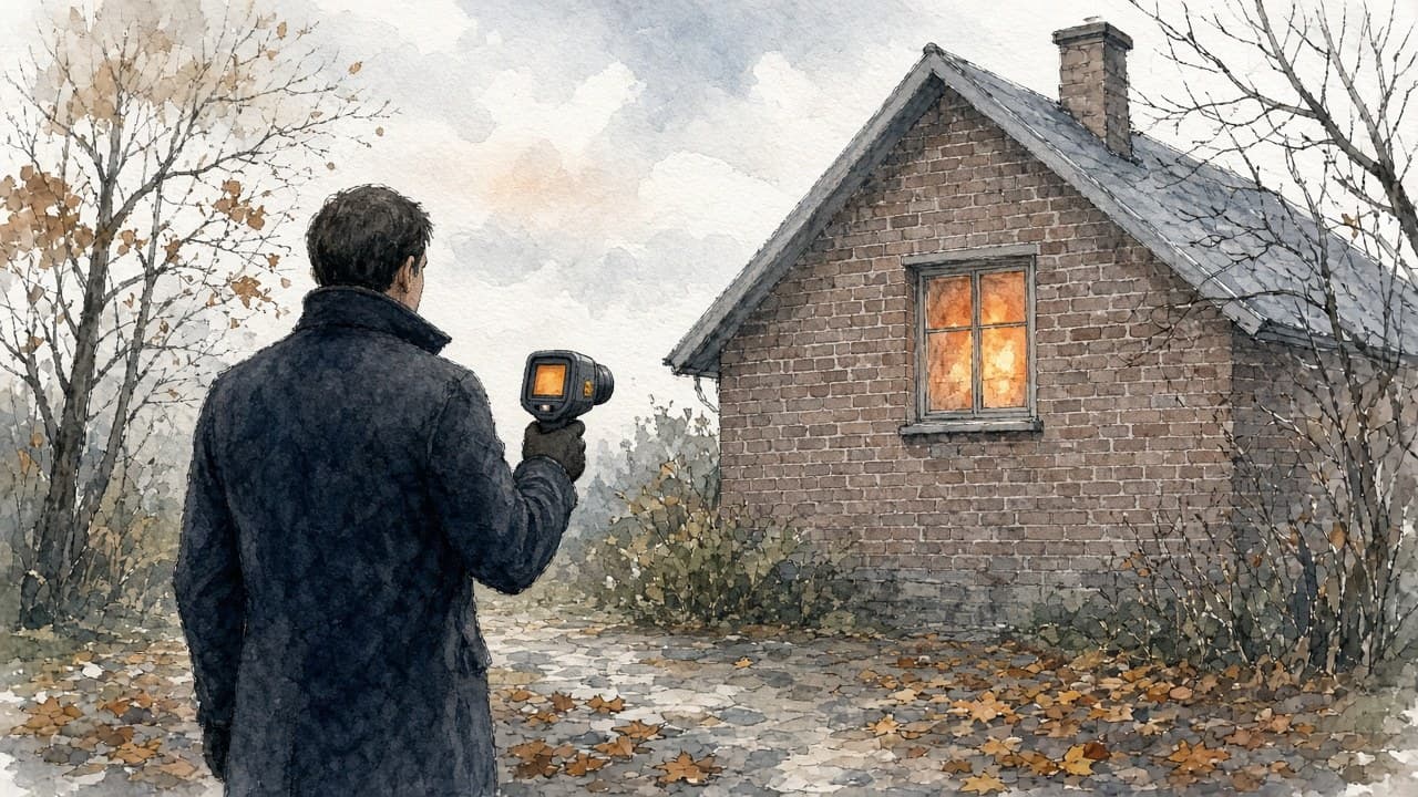 Termografering med värmekamera i uppvärmningssäsongen