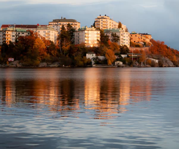 Nyproducerat lägenhetshus